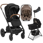 Nuna® MIXX™ Next + Bassinet + PIPA Aire / PIPA RX / PIPA Aire RX Travel System