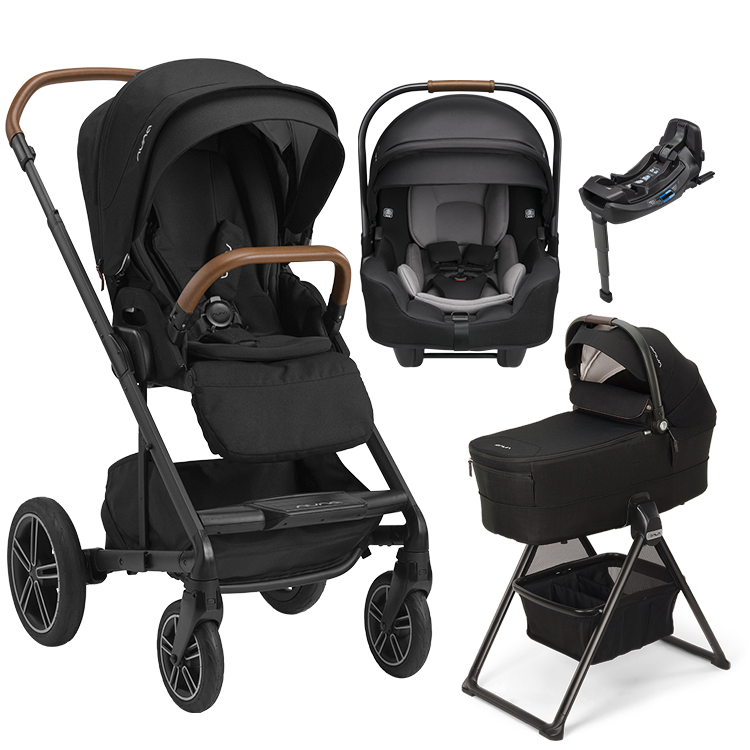 Nuna® MIXX™ Next + Bassinet + PIPA Aire / PIPA RX / PIPA Aire RX Travel System