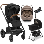Nuna® MIXX™ Next + Bassinet + PIPA Aire / PIPA RX / PIPA Aire RX Travel System