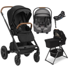 Nuna® MIXX™ Next + Bassinet + PIPA Aire / PIPA RX / PIPA Aire RX Travel System