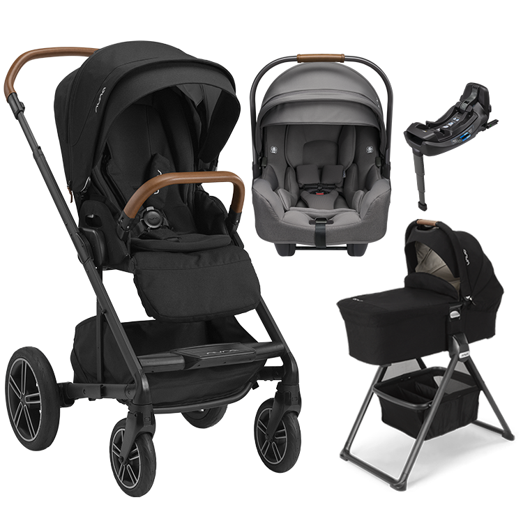 Nuna® MIXX™ Next + Bassinet + PIPA Aire / PIPA RX / PIPA Aire RX Travel System