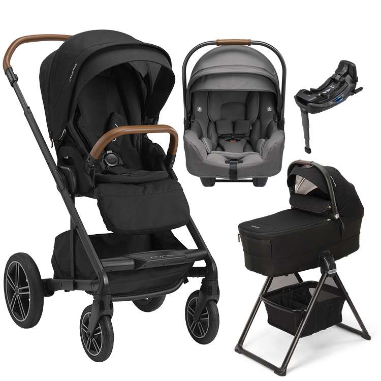 Nuna® MIXX™ Next + Bassinet + PIPA Aire / PIPA RX / PIPA Aire RX Travel System
