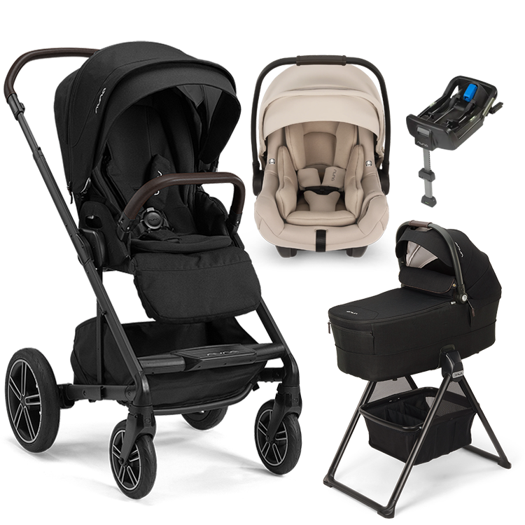 Nuna® MIXX™ Next + Bassinet + PIPA Aire / PIPA RX / PIPA Aire RX Travel System