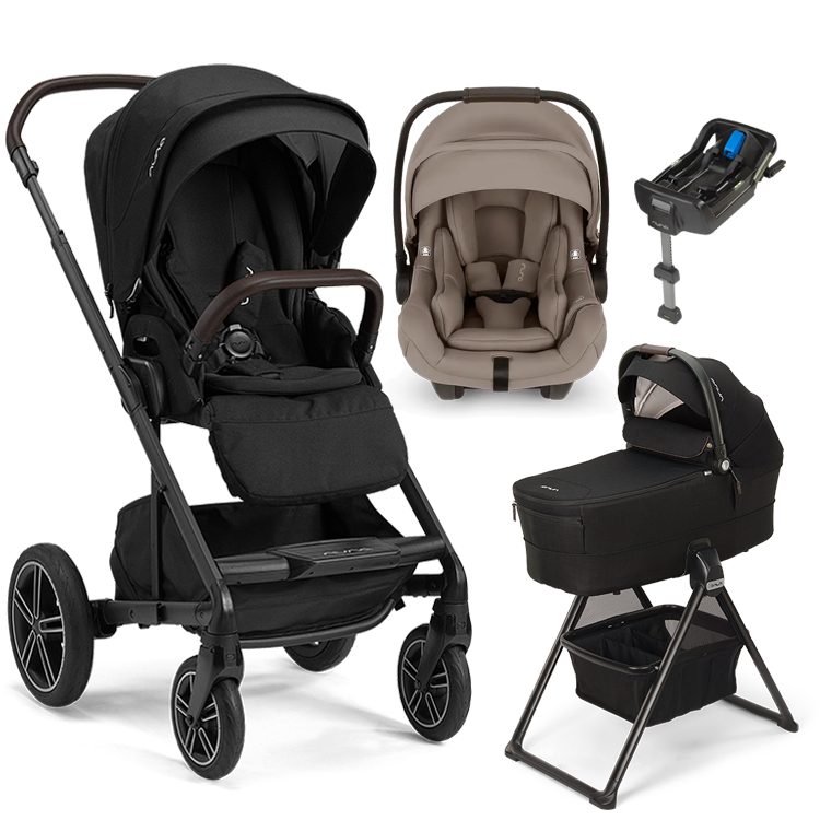 Nuna® MIXX™ Next + Bassinet + PIPA Aire / PIPA RX / PIPA Aire RX Travel System