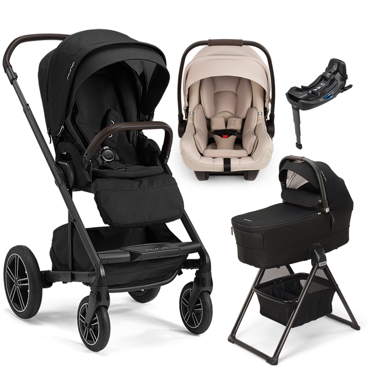 Nuna® MIXX™ Next + Bassinet + PIPA Aire / PIPA RX / PIPA Aire RX Travel System