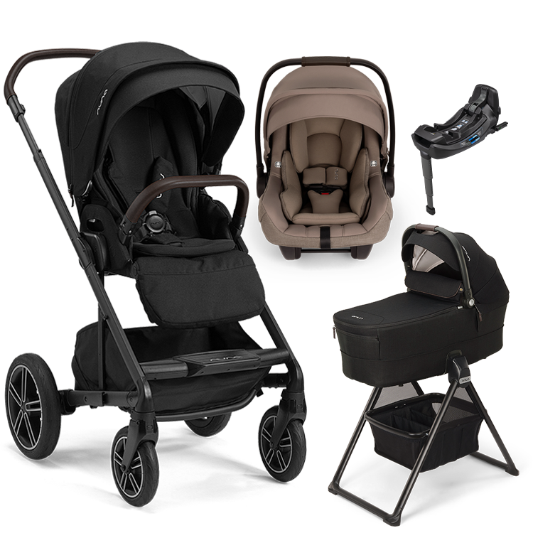 Nuna® MIXX™ Next + Bassinet + PIPA Aire / PIPA RX / PIPA Aire RX Travel System