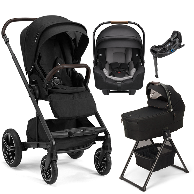 Nuna® MIXX™ Next + Bassinet + PIPA Aire / PIPA RX / PIPA Aire RX Travel System