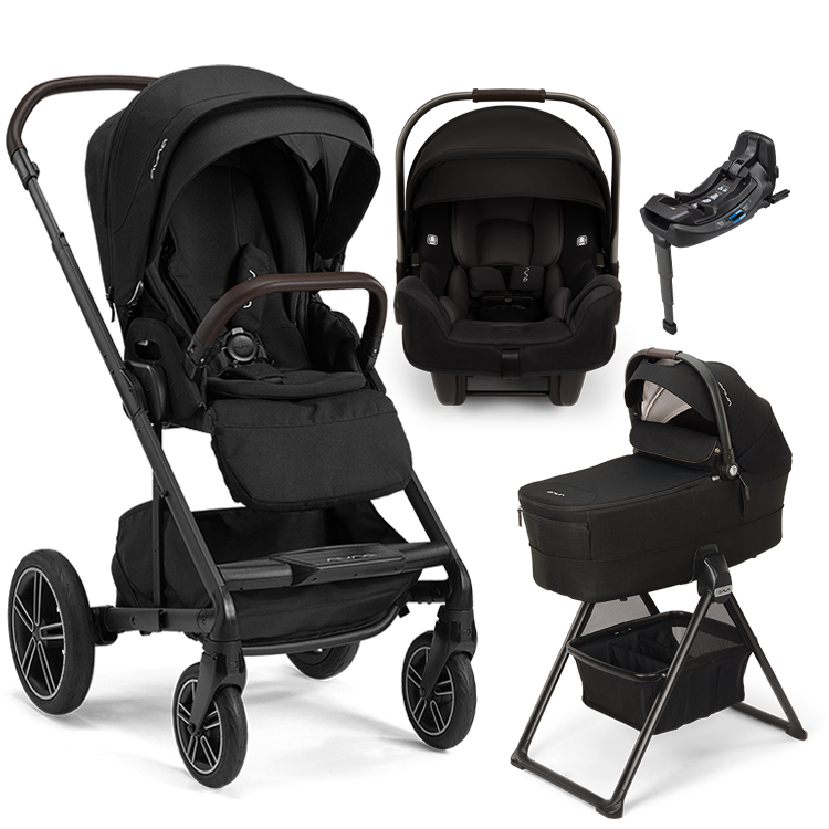 Nuna® MIXX™ Next + Bassinet + PIPA Aire / PIPA RX / PIPA Aire RX Travel System