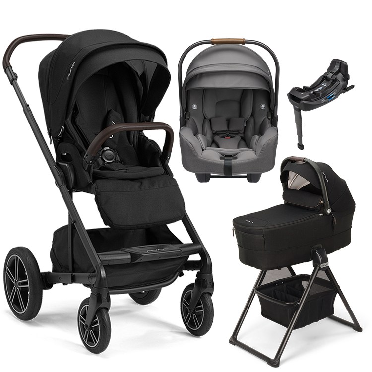 Nuna® MIXX™ Next + Bassinet + PIPA Aire / PIPA RX / PIPA Aire RX Travel System