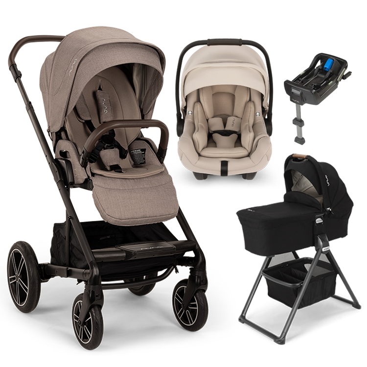 Nuna® MIXX™ Next + Bassinet + PIPA Aire / PIPA RX / PIPA Aire RX Travel System