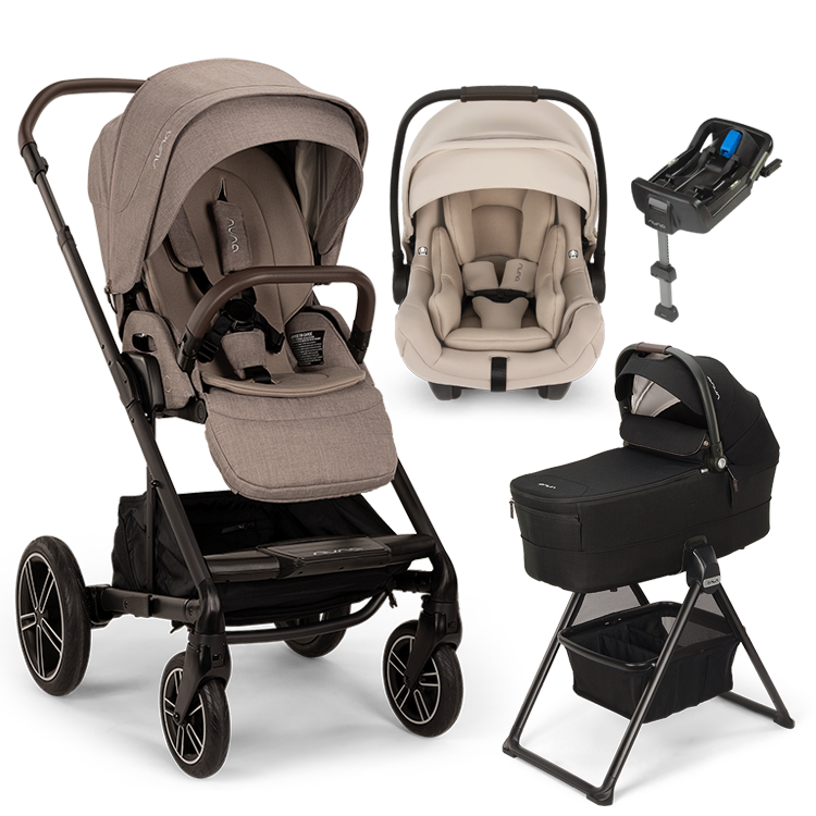 Nuna® MIXX™ Next + Bassinet + PIPA Aire / PIPA RX / PIPA Aire RX Trave