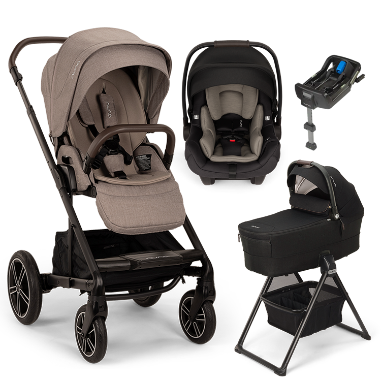 Nuna® MIXX™ Next + Bassinet + PIPA Aire / PIPA RX / PIPA Aire RX Travel System