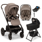 Nuna® MIXX™ Next + Bassinet + PIPA Aire / PIPA RX / PIPA Aire RX Travel System