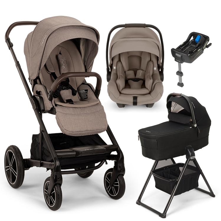 Nuna® MIXX™ Next + Bassinet + PIPA Aire / PIPA RX / PIPA Aire RX Travel System
