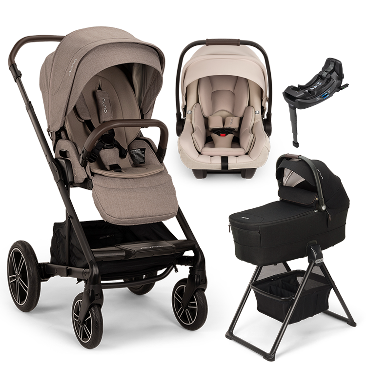 Nuna® MIXX™ Next + Bassinet + PIPA Aire / PIPA RX / PIPA Aire RX Travel System