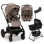 Nuna® MIXX™ Next + Bassinet + PIPA Aire / PIPA RX / PIPA Aire RX Travel System