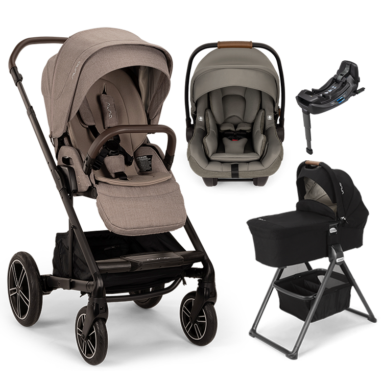Nuna® MIXX™ Next + Bassinet + PIPA Aire / PIPA RX / PIPA Aire RX Travel System