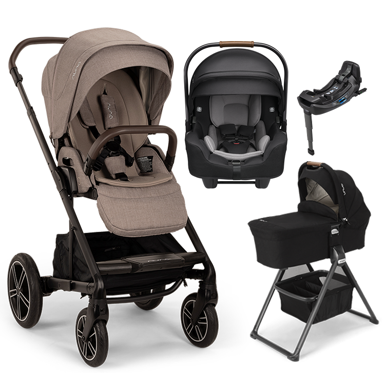 Nuna® MIXX™ Next + Bassinet + PIPA Aire / PIPA RX / PIPA Aire RX Travel System