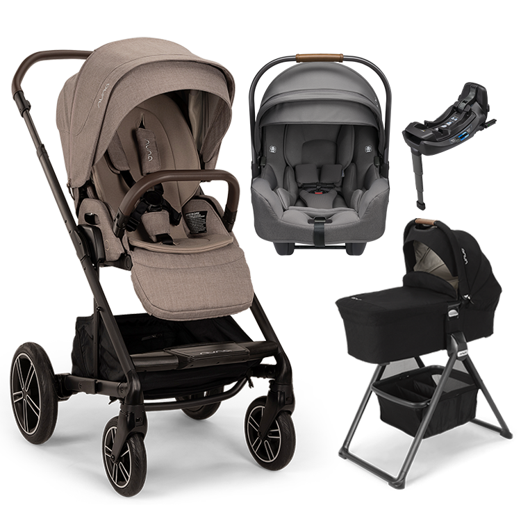 Nuna® MIXX™ Next + Bassinet + PIPA Aire / PIPA RX / PIPA Aire RX Travel System