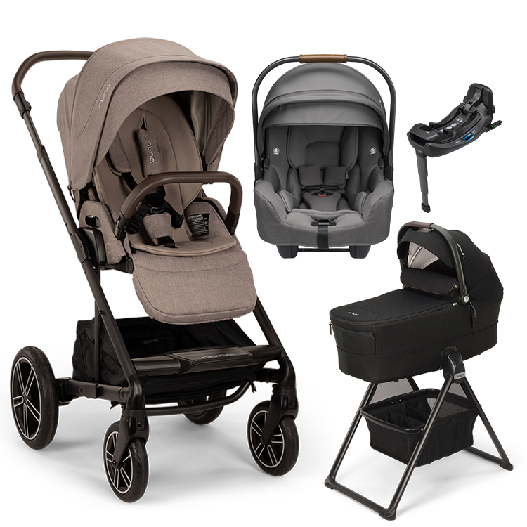 Nuna® MIXX™ Next + Bassinet + PIPA Aire / PIPA RX / PIPA Aire RX Travel System