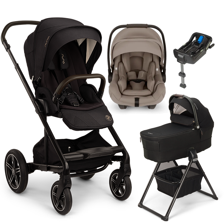 Nuna® MIXX™ Next + Bassinet + PIPA Aire / PIPA RX / PIPA Aire RX Travel System