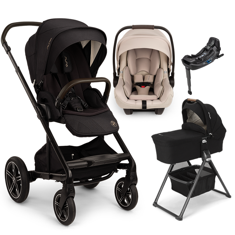 Nuna® MIXX™ Next + Bassinet + PIPA Aire / PIPA RX / PIPA Aire RX Travel System
