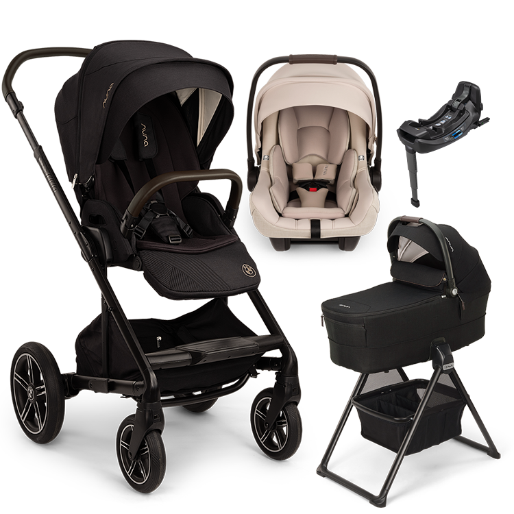 Nuna® MIXX™ Next + Bassinet + PIPA Aire / PIPA RX / PIPA Aire RX Travel System