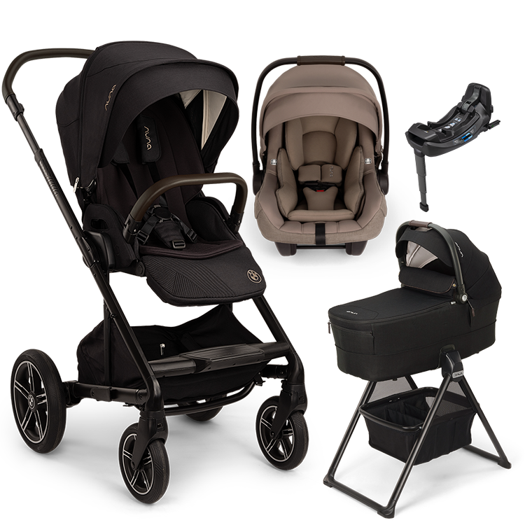 Nuna® MIXX™ Next + Bassinet + PIPA Aire / PIPA RX / PIPA Aire RX Travel System