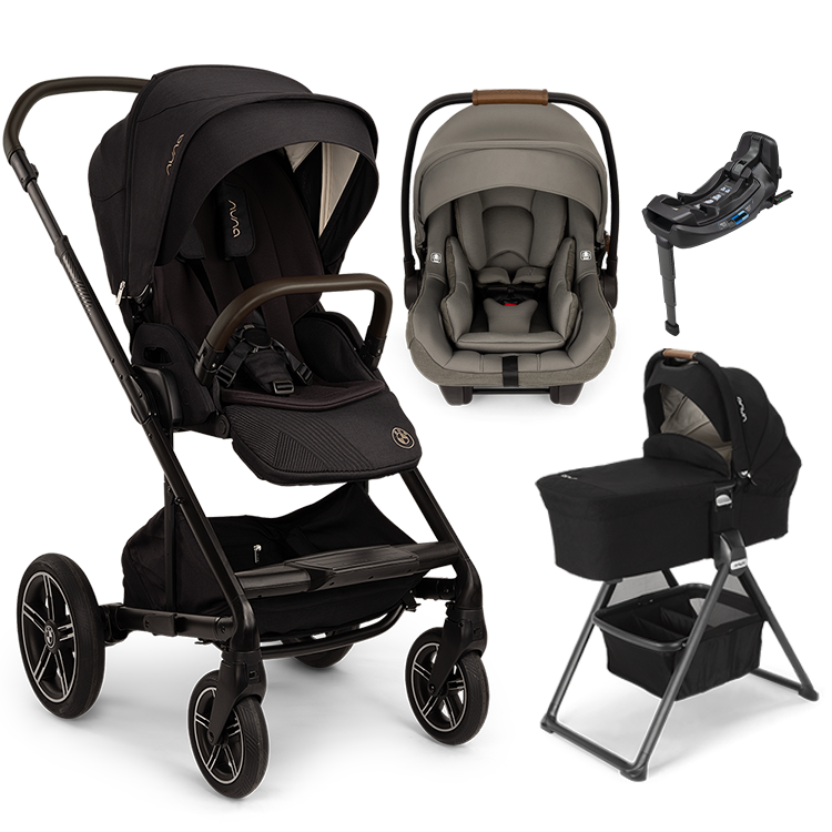 Nuna® MIXX™ Next + Bassinet + PIPA Aire / PIPA RX / PIPA Aire RX Travel System