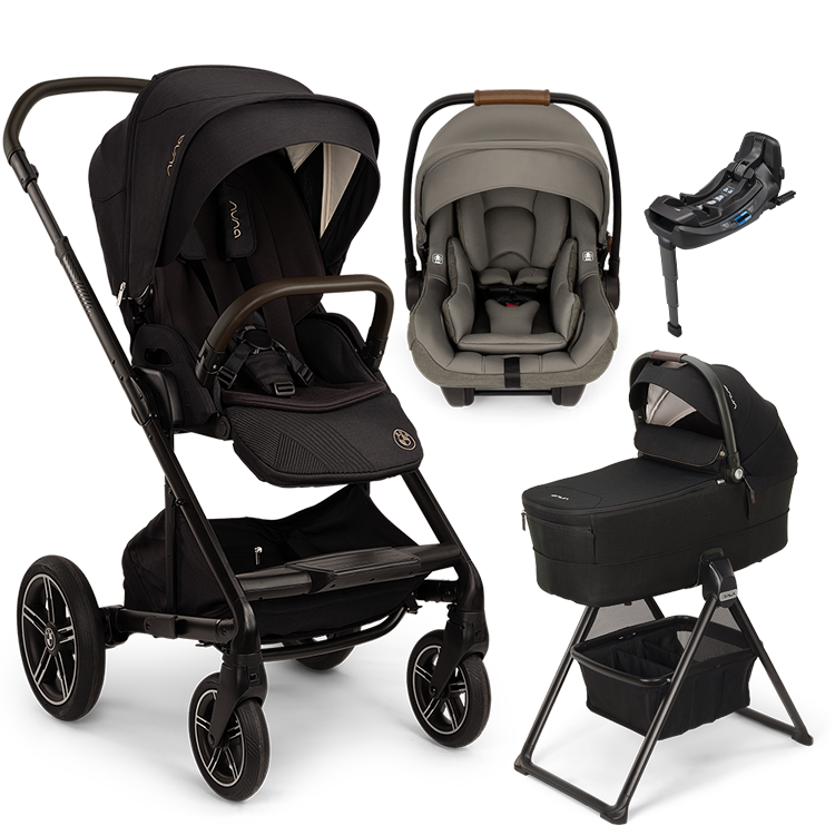 Nuna® MIXX™ Next + Bassinet + PIPA Aire / PIPA RX / PIPA Aire RX Travel System