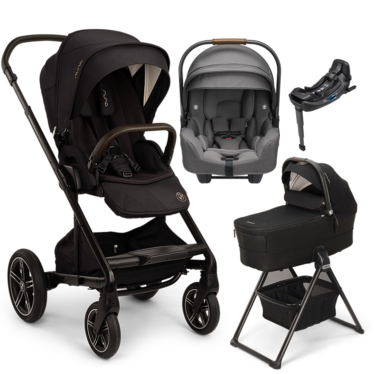 Nuna® MIXX™ Next + Bassinet + PIPA Aire / PIPA RX / PIPA Aire RX Travel System