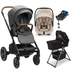 Nuna® MIXX™ Next + Bassinet + PIPA Aire / PIPA RX / PIPA Aire RX Travel System