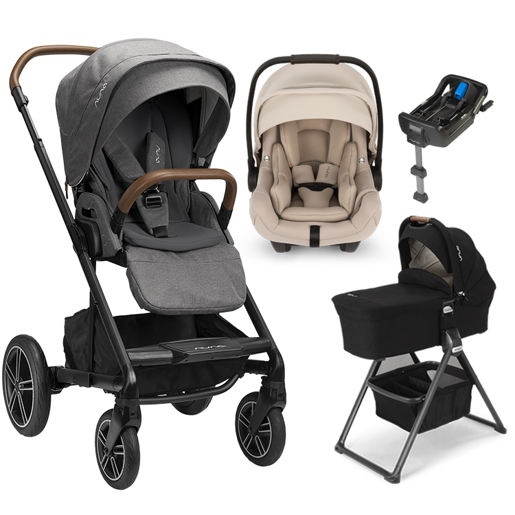 Nuna® MIXX™ Next + Bassinet + PIPA Aire / PIPA RX / PIPA Aire RX Travel System