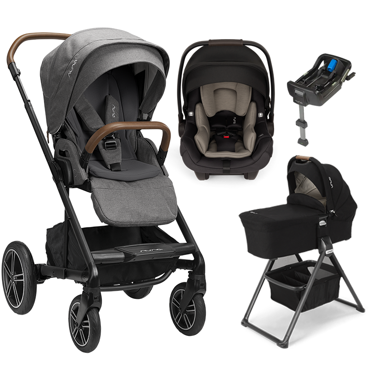 Nuna® MIXX™ Next + Bassinet + PIPA Aire / PIPA RX / PIPA Aire RX Travel System