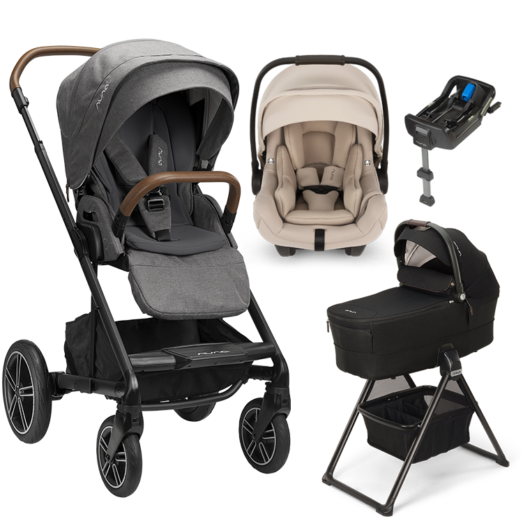 Nuna® MIXX™ Next + Bassinet + PIPA Aire / PIPA RX / PIPA Aire RX Travel System