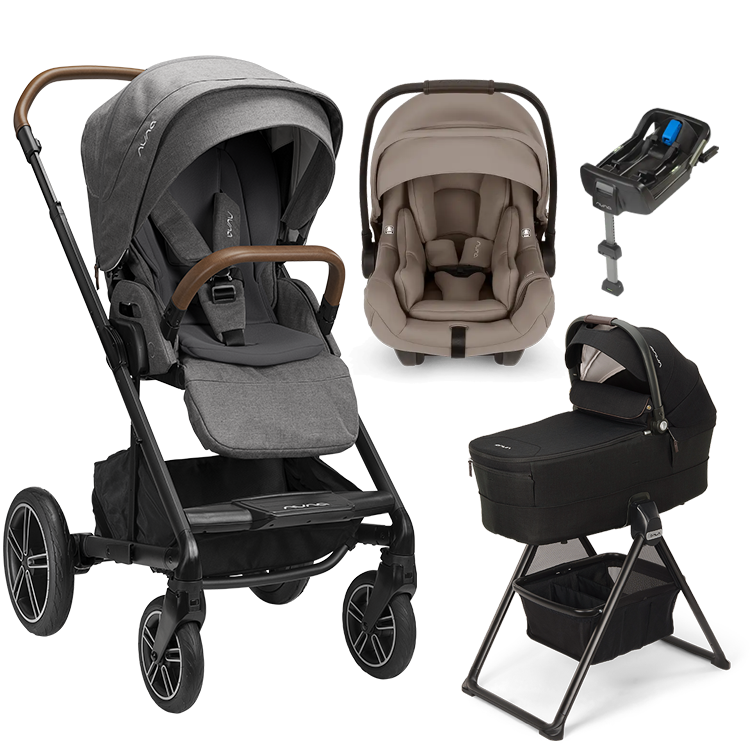 Nuna® MIXX™ Next + Bassinet + PIPA Aire / PIPA RX / PIPA Aire RX Travel System