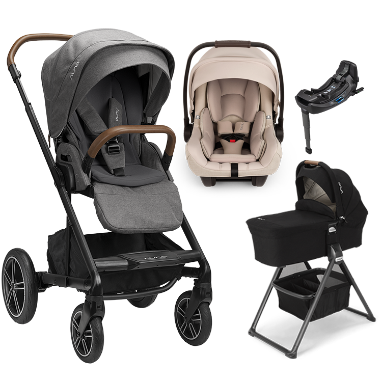 Nuna® MIXX™ Next + Bassinet + PIPA Aire / PIPA RX / PIPA Aire RX Travel System