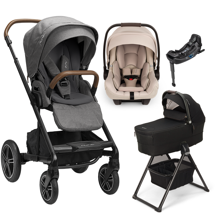 Nuna® MIXX™ Next + Bassinet + PIPA Aire / PIPA RX / PIPA Aire RX Travel System
