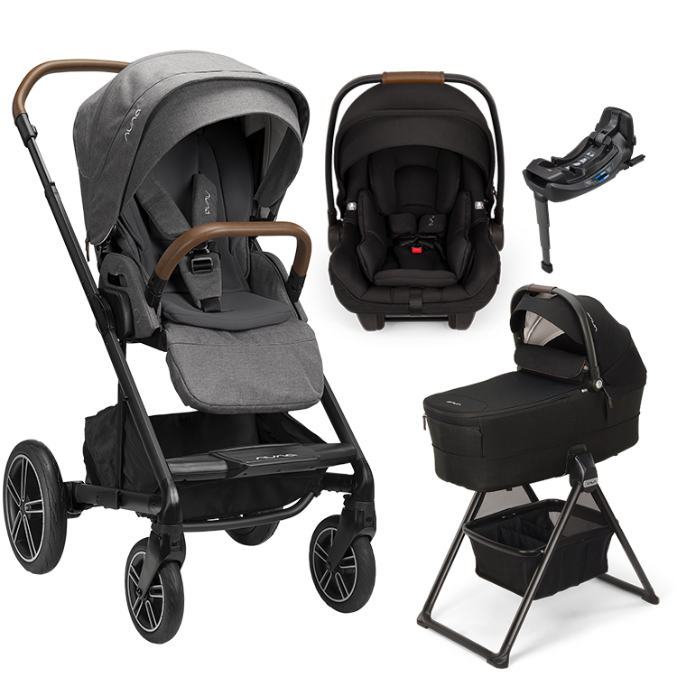 Nuna® MIXX™ Next + Bassinet + PIPA Aire / PIPA RX / PIPA Aire RX Travel System