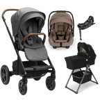 Nuna® MIXX™ Next + Bassinet + PIPA Aire / PIPA RX / PIPA Aire RX Travel System