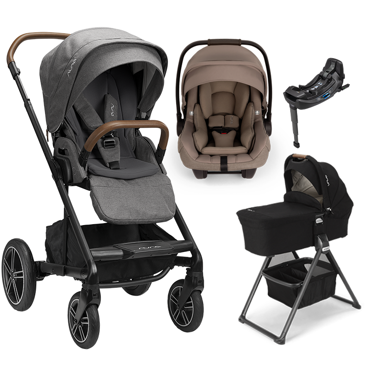 Nuna® MIXX™ Next + Bassinet + PIPA Aire / PIPA RX / PIPA Aire RX Travel System