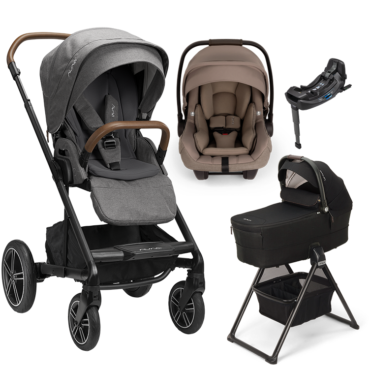 Nuna® MIXX™ Next + Bassinet + PIPA Aire / PIPA RX / PIPA Aire RX Travel System