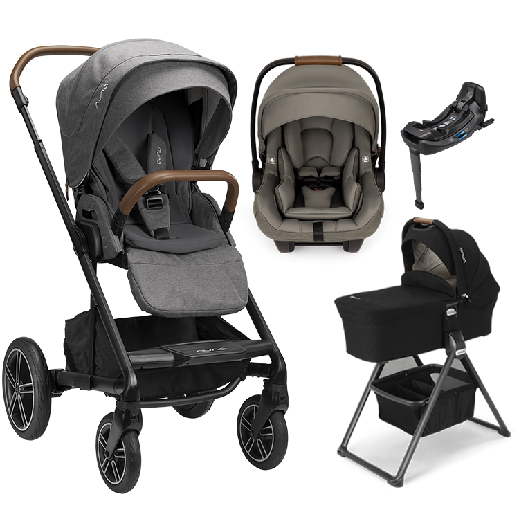 Nuna® MIXX™ Next + Bassinet + PIPA Aire / PIPA RX / PIPA Aire RX Travel System