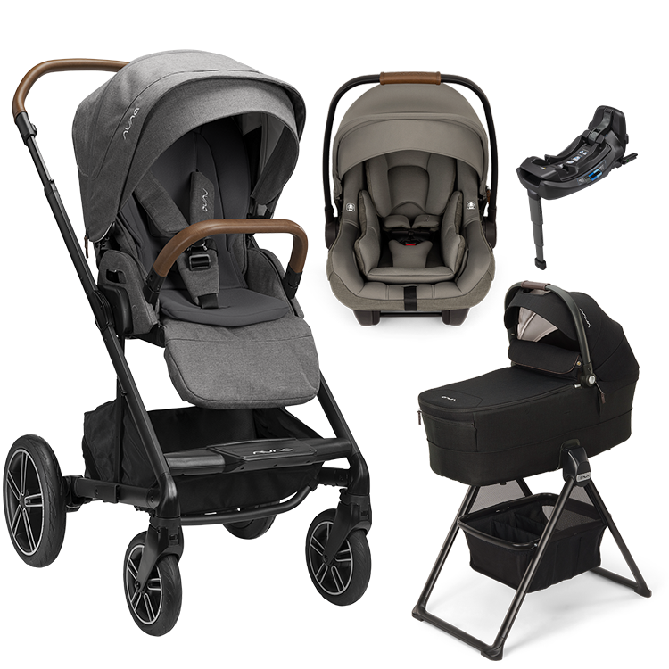 Nuna® MIXX™ Next + Bassinet + PIPA Aire / PIPA RX / PIPA Aire RX Travel System