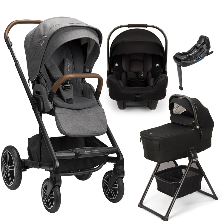 Nuna® MIXX™ Next + Bassinet + PIPA Aire / PIPA RX / PIPA Aire RX Travel System