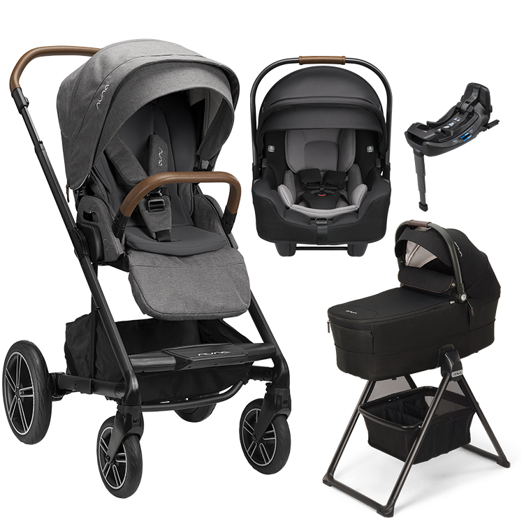 Nuna® MIXX™ Next + Bassinet + PIPA Aire / PIPA RX / PIPA Aire RX Travel System