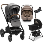 Nuna® MIXX™ Next + Bassinet + PIPA Aire / PIPA RX / PIPA Aire RX Travel System