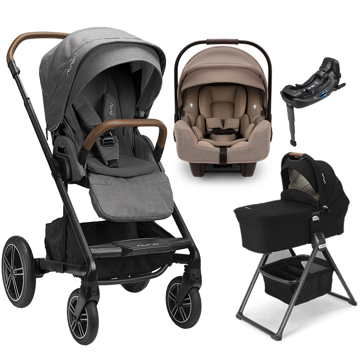 Nuna® MIXX™ Next + Bassinet + PIPA Aire / PIPA RX / PIPA Aire RX Travel System