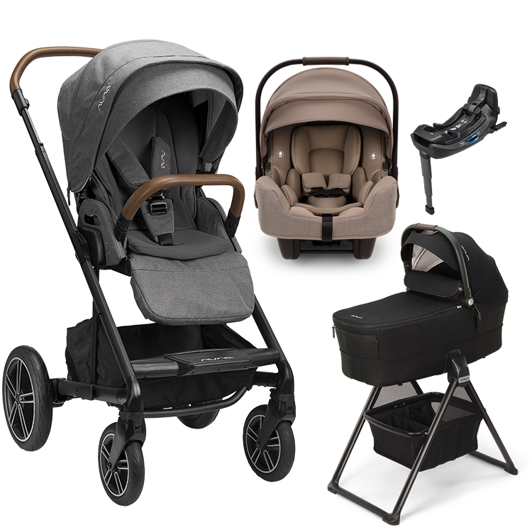 Nuna® MIXX™ Next + Bassinet + PIPA Aire / PIPA RX / PIPA Aire RX Travel System