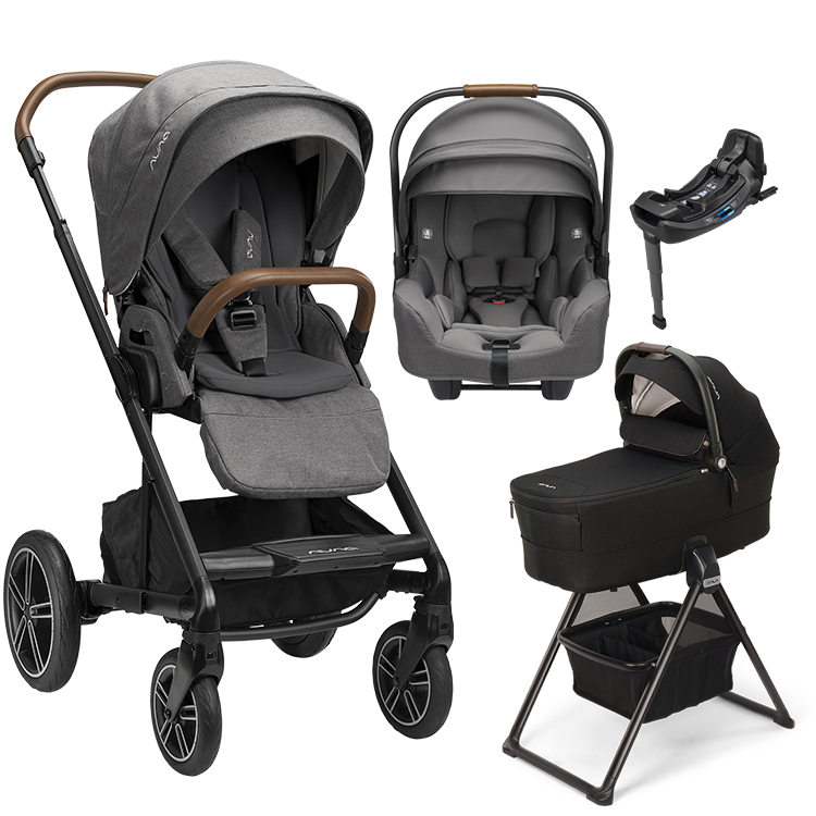 Nuna® MIXX™ Next + Bassinet + PIPA Aire / PIPA RX / PIPA Aire RX Travel System